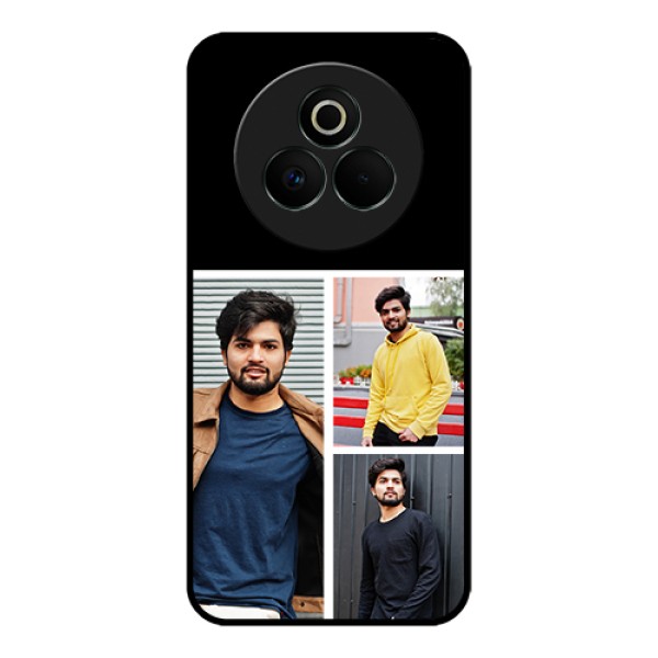 Realme P3 Pro 5G Custom Glass Phone Case - Upload Multiple Picture Design Realme P3 Pro 5G Custom Glass Phone Case - Upload Multiple Picture Design
