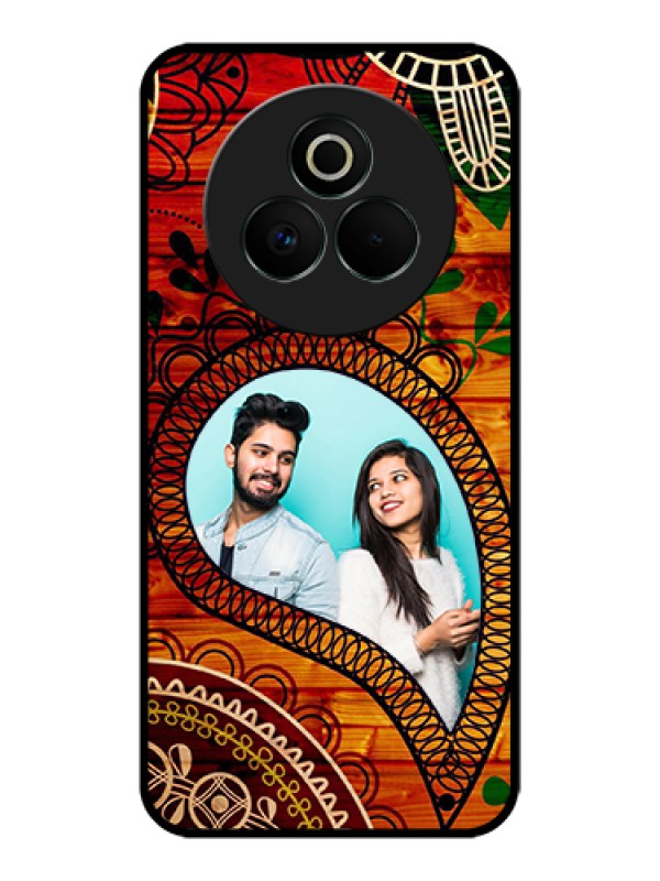 Custom Realme P3 Pro 5G Custom Glass Phone Case - Abstract Colorful Design