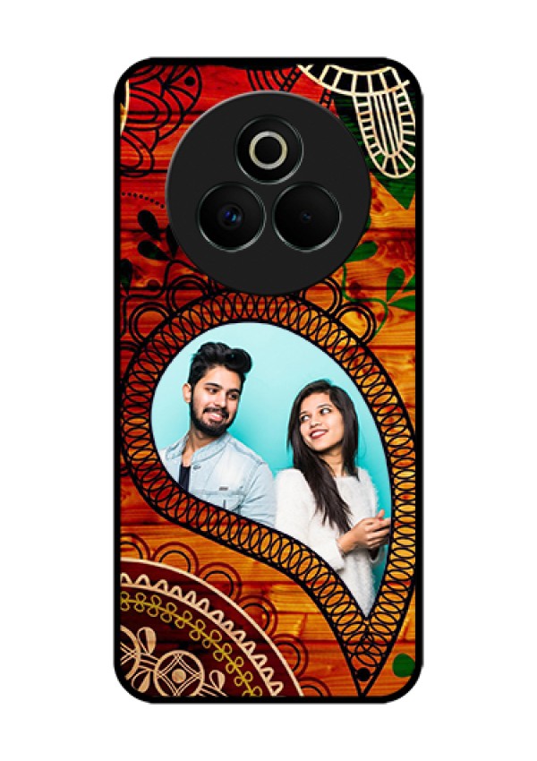 Realme P3 Pro 5G Custom Glass Phone Case - Abstract Colorful Design