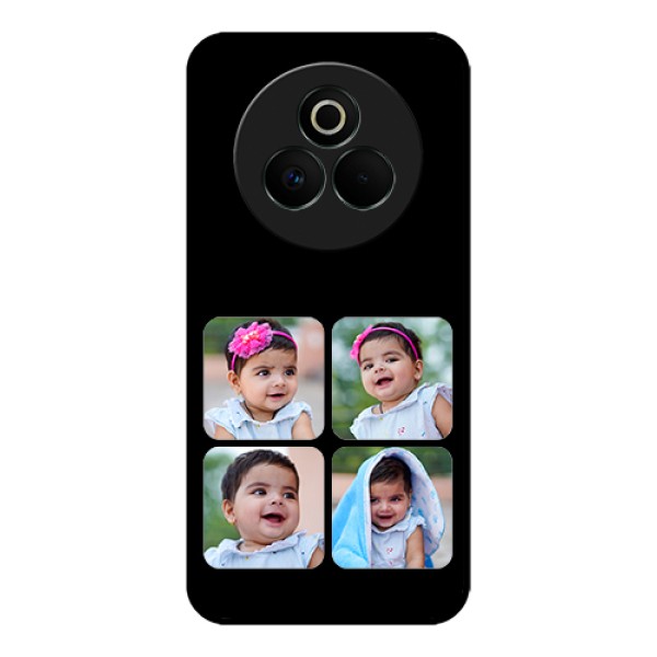 Realme P3 Pro 5G Custom Glass Phone Case - Multiple Pictures Design Realme P3 Pro 5G Custom Glass Phone Case - Multiple Pictures Design