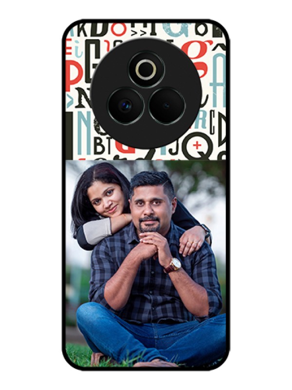 Custom Realme P3 Pro 5G Custom Glass Phone Case - Alphabet Design