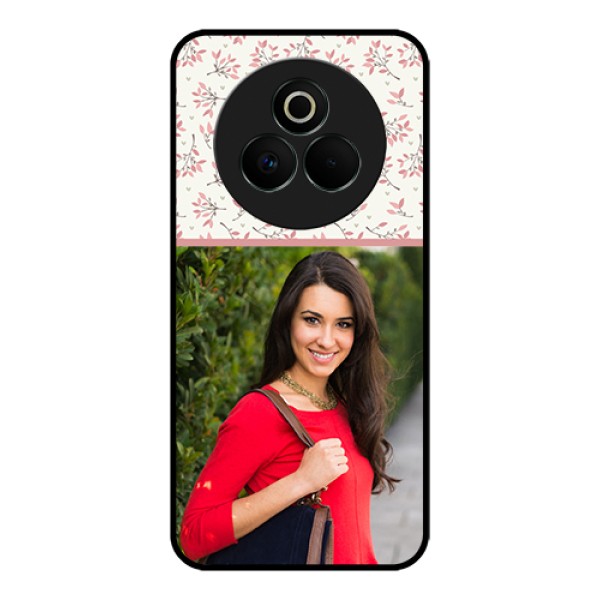 Realme P3 Pro 5G Custom Glass Phone Case - Stunning Floral Design