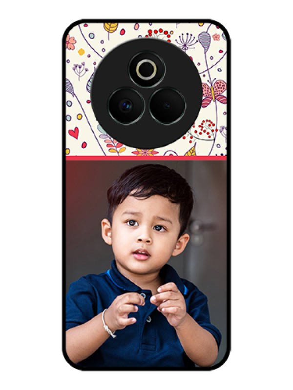 Custom Realme P3 Pro 5G Custom Glass Phone Case - Premium Floral Design