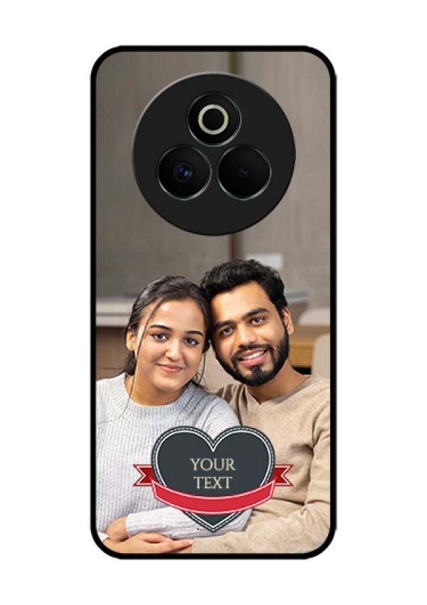 Realme P3 Pro 5G Custom Glass Phone Case - Just Married Couple Design