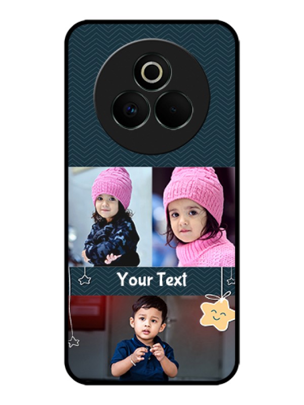 Custom Realme P3 Pro 5G Custom Glass Phone Case - Hanging Stars Design