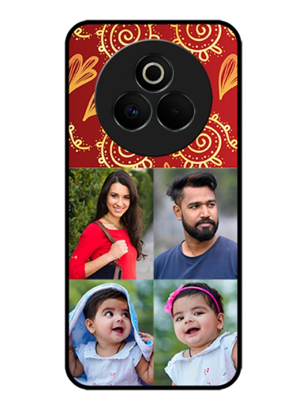 Custom Realme P3 Pro 5G Custom Glass Phone Case - 4 Image Traditional Design