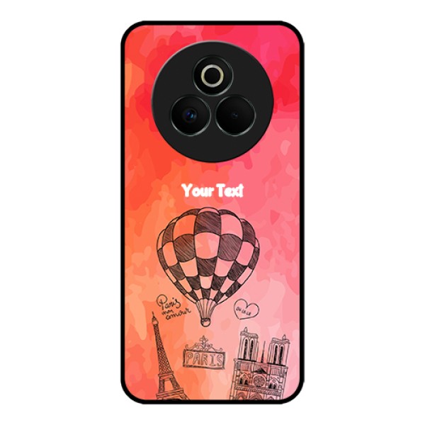 Realme P3 Pro 5G Custom Glass Phone Case - Paris Theme Design