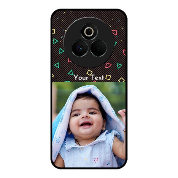 Realme P3 Pro 5G Custom Glass Phone Case - With Confetti Birthday Design Realme P3 Pro 5G Custom Glass Phone Case - With Confetti Birthday Design