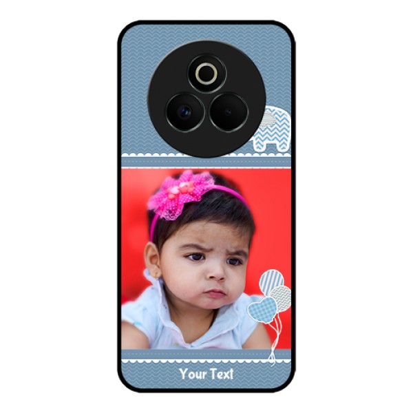Realme P3 Pro 5G Custom Glass Phone Case - With Kids Pattern Design Realme P3 Pro 5G Custom Glass Phone Case - With Kids Pattern Design