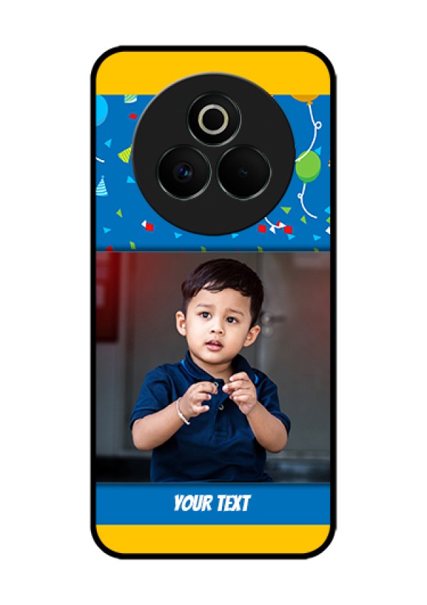 Realme P3 Pro 5G Custom Glass Phone Case - Birthday Wishes Design