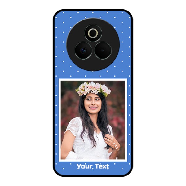 Realme P3 Pro 5G Custom Glass Phone Case - Polka Dots Design
