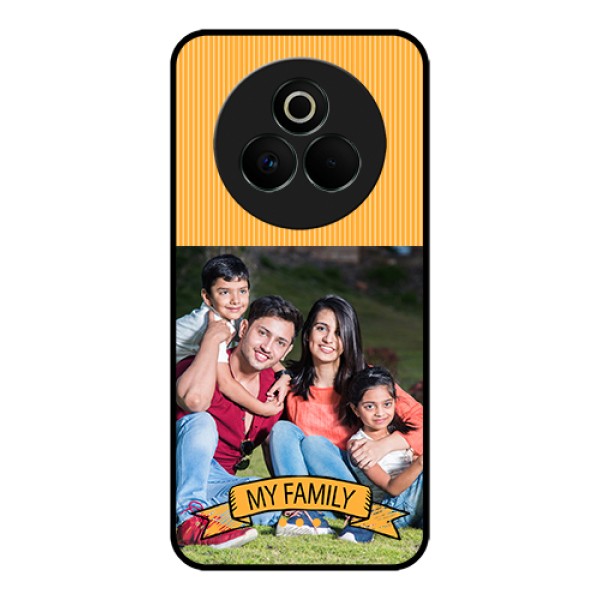 Realme P3 Pro 5G Custom Glass Phone Case - My Family Design