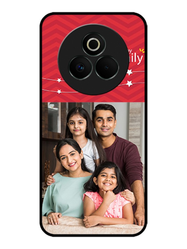 Custom Realme P3 Pro 5G Custom Glass Phone Case - Happy Family Design