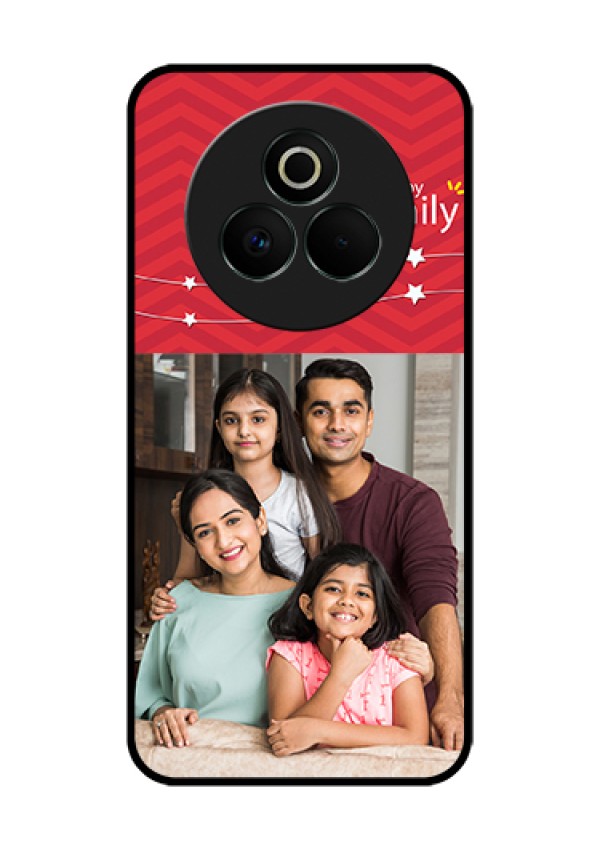 Realme P3 Pro 5G Custom Glass Phone Case - Happy Family Design