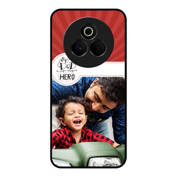 Realme P3 Pro 5G Custom Glass Phone Case - My Dad Hero Design