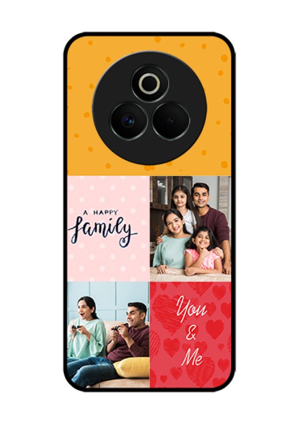 Realme P3 Pro 5G Custom Glass Phone Case - Images With Quotes Design
