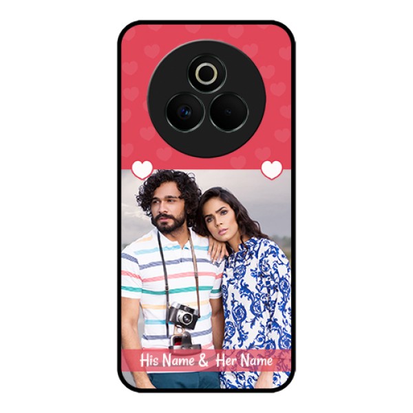 Realme P3 Pro 5G Custom Glass Phone Case - Simple Love Design