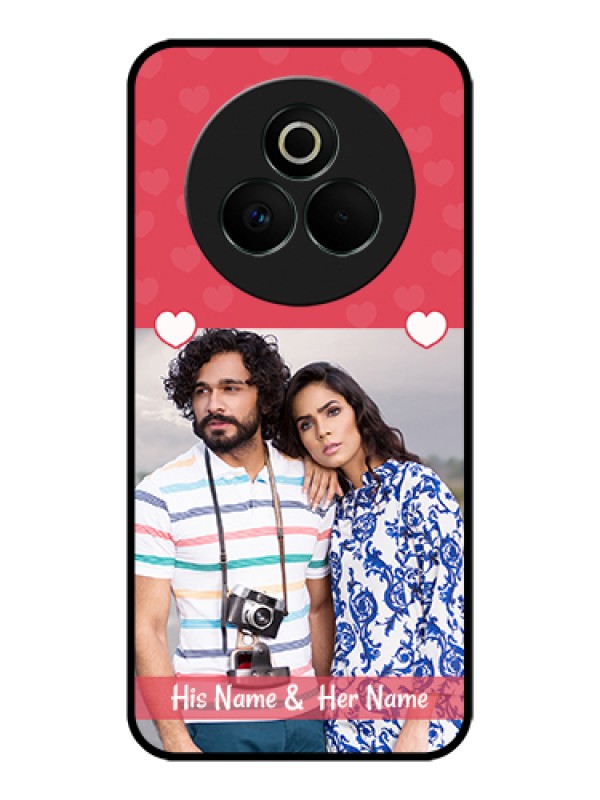 Custom Realme P3 Pro 5G Custom Glass Phone Case - Simple Love Design