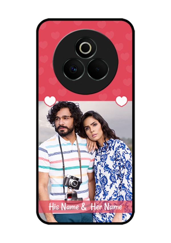 Realme P3 Pro 5G Custom Glass Phone Case - Simple Love Design
