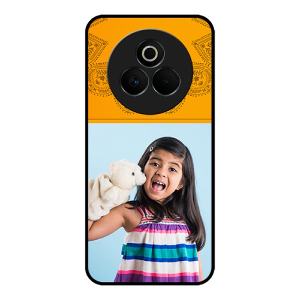 Realme P3 Pro 5G Custom Glass Phone Case - Photo Wedding Design