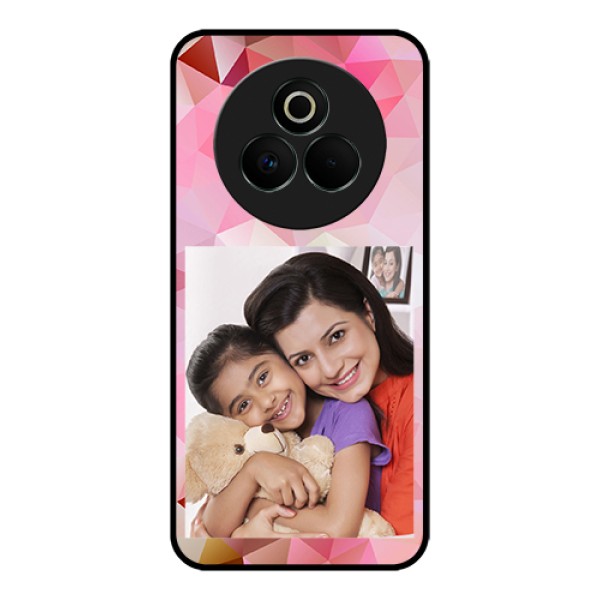 Realme P3 Pro 5G Custom Glass Phone Case - Abstract Triangle Design