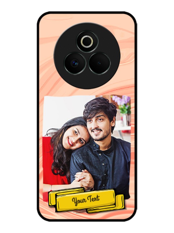 Custom Realme P3 Pro 5G Custom Glass Phone Case - Marble Texture Design