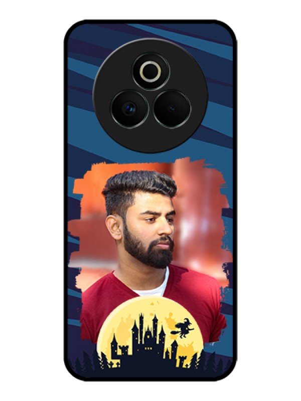 Custom Realme P3 Pro 5G Custom Glass Phone Case - Halloween Witch Design