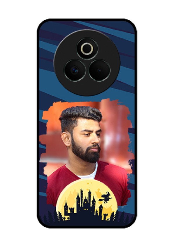 Realme P3 Pro 5G Custom Glass Phone Case - Halloween Witch Design