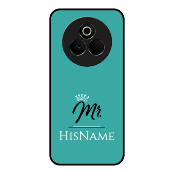 Realme P3 Pro 5G Custom Glass Phone Case - Mr With Name Design