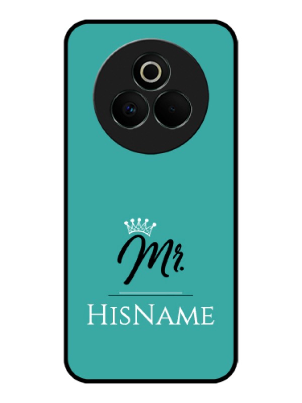 Custom Realme P3 Pro 5G Custom Glass Phone Case - Mr With Name Design