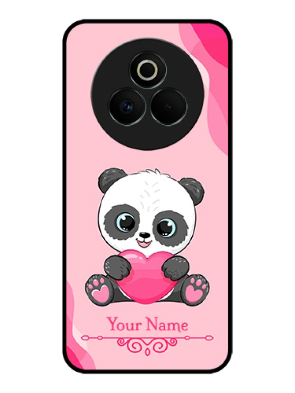 Custom Realme P3 Pro 5G Custom Glass Phone Case - Cute Panda Design