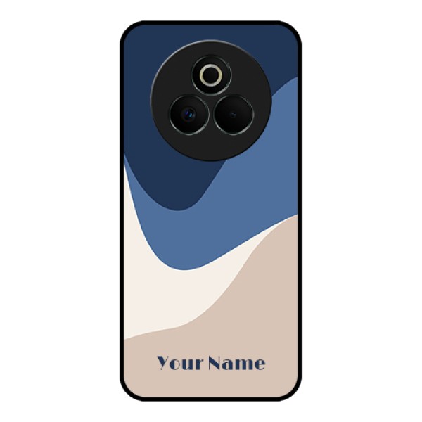Realme P3 Pro 5G Custom Glass Phone Case - Abstract Drip Art Design