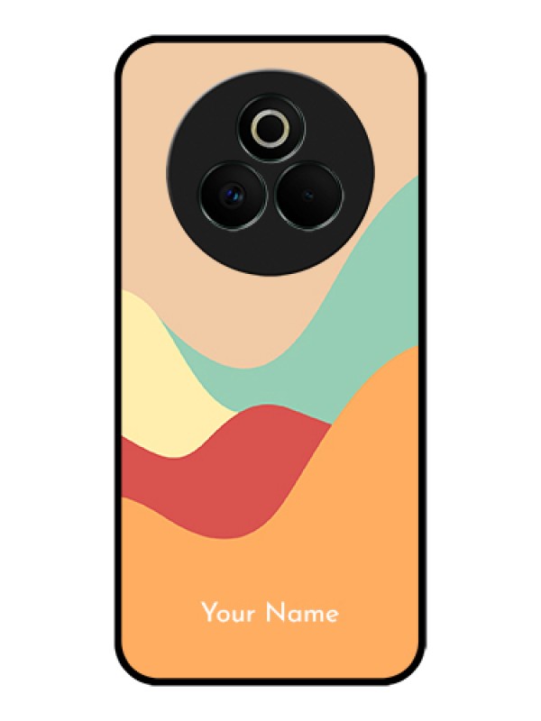 Custom Realme P3 Pro 5G Custom Glass Phone Case - Ocean Waves Multi - Colour Design