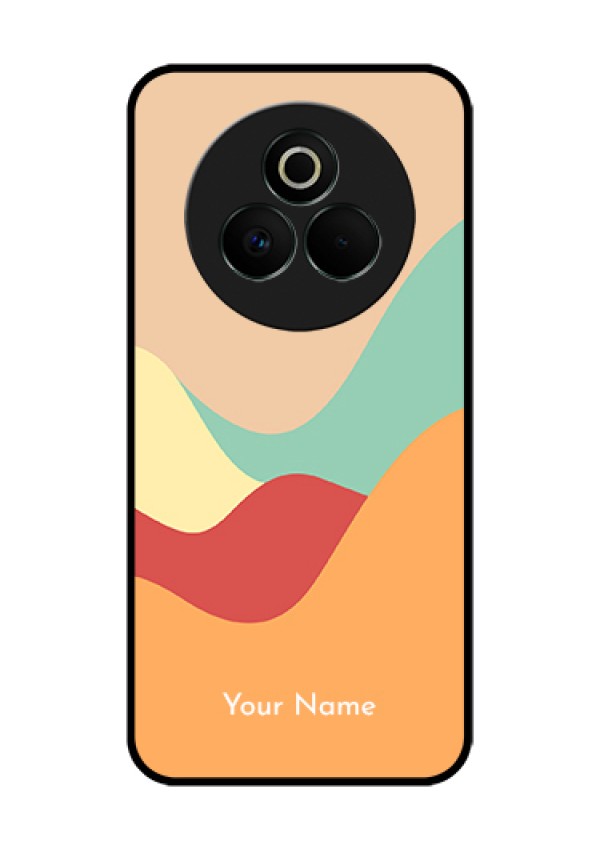 Realme P3 Pro 5G Custom Glass Phone Case - Ocean Waves Multi - Colour Design