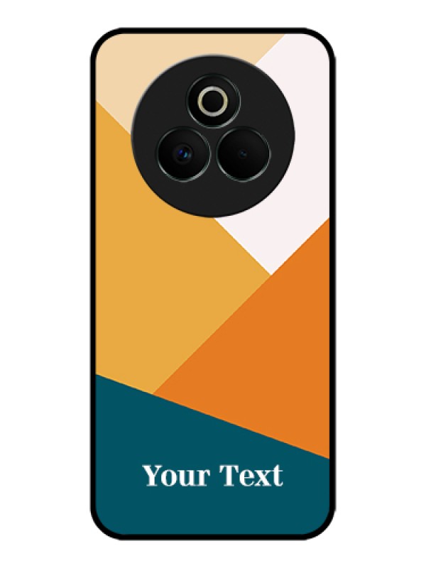 Custom Realme P3 Pro 5G Custom Glass Phone Case - Stacked Multi - Colour Design