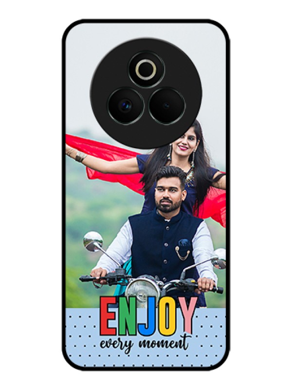 Custom Realme P3 Pro 5G Custom Glass Phone Case - Enjoy Every Moment Design