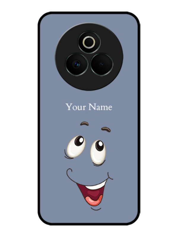 Custom Realme P3 Pro 5G Custom Glass Phone Case - Laughing Cartoon Face Design