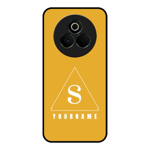 Realme P3 Pro 5G Custom Glass Phone Case - Simple Triangle Design