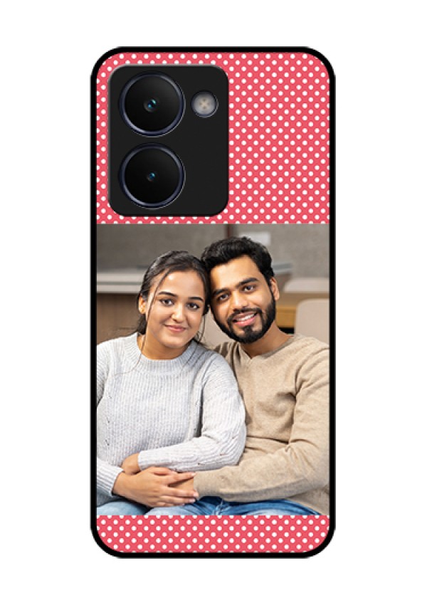 Realme P3 Ultra 5G Custom Glass Phone Case - White Dotted Design