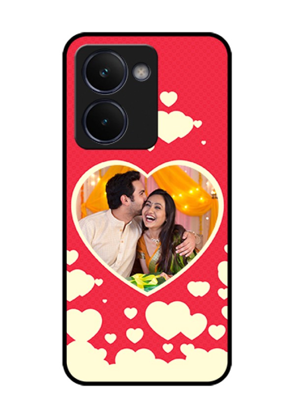 Realme P3 Ultra 5G Custom Glass Phone Case - Love Symbols Phone Cover Design