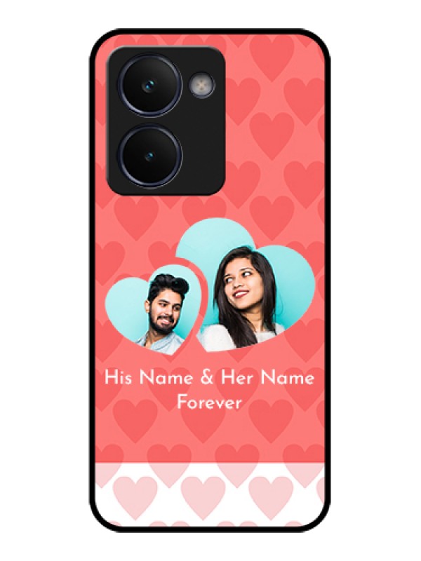 Custom Realme P3 Ultra 5G Custom Glass Phone Case - Couple Pic Upload Design