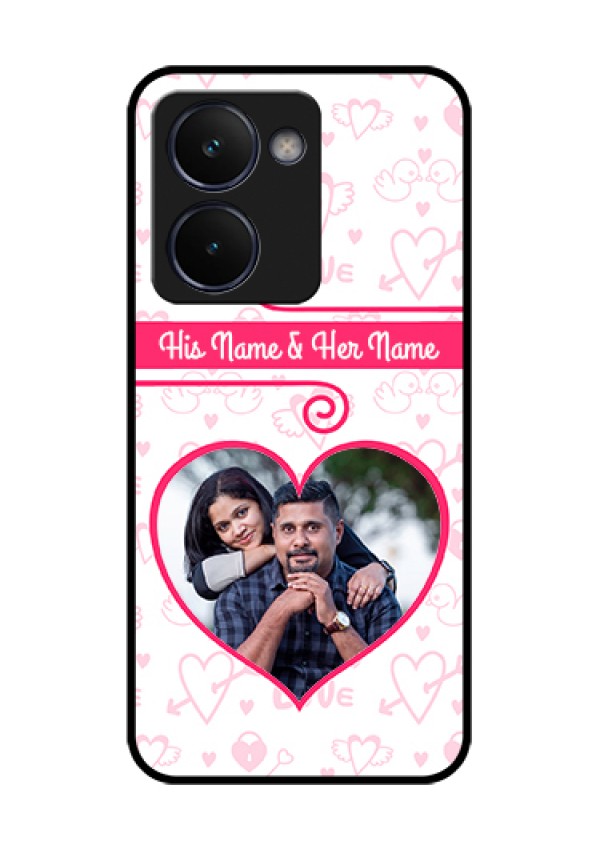 Realme P3 Ultra 5G Custom Glass Phone Case - Heart Shape Love Design