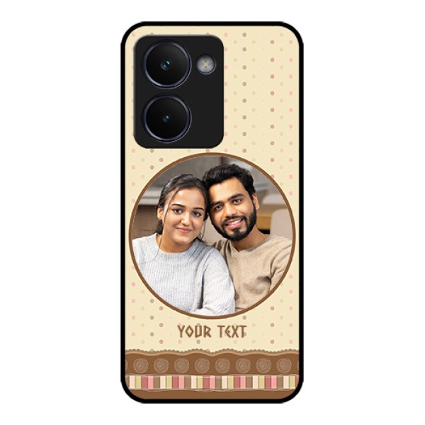 Realme P3 Ultra 5G Custom Glass Phone Case - Brown Dotted Mobile Case Design Realme P3 Ultra 5G Custom Glass Phone Case - Brown Dotted Mobile Case Design