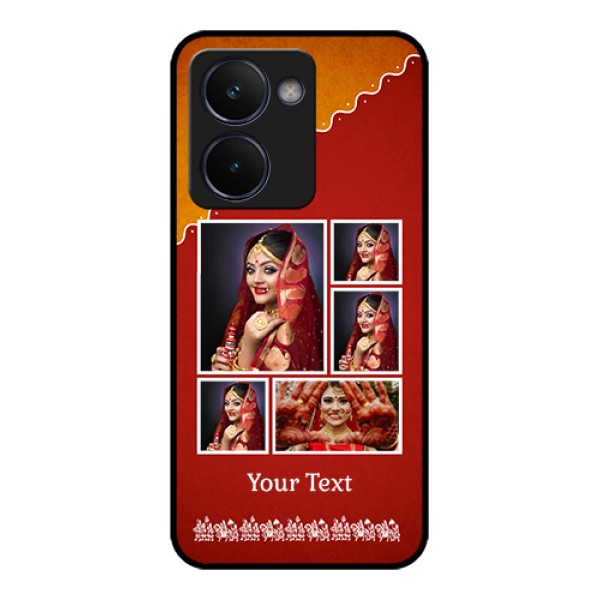 Realme P3 Ultra 5G Custom Glass Phone Case - Wedding Pic Upload Design Realme P3 Ultra 5G Custom Glass Phone Case - Wedding Pic Upload Design