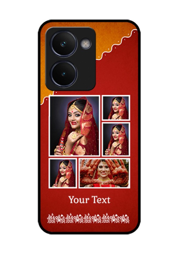 Realme P3 Ultra 5G Custom Glass Phone Case - Wedding Pic Upload Design