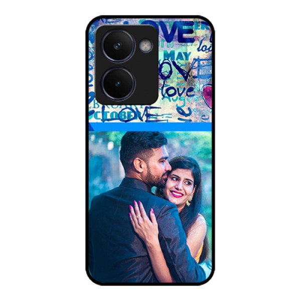 Realme P3 Ultra 5G Custom Glass Phone Case - Colorful Love Design