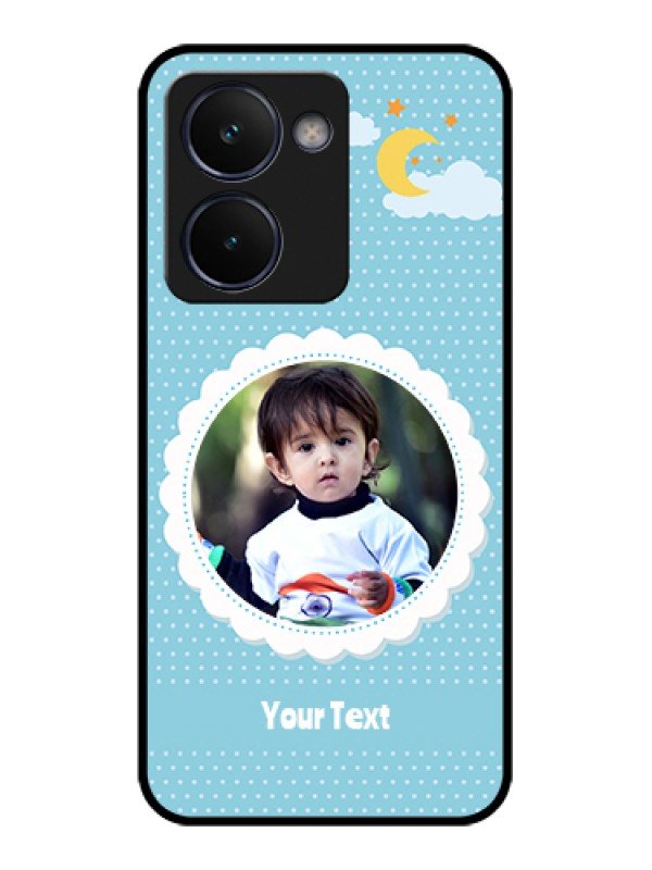 Custom Realme P3 Ultra 5G Custom Glass Phone Case - Violet Pattern Design