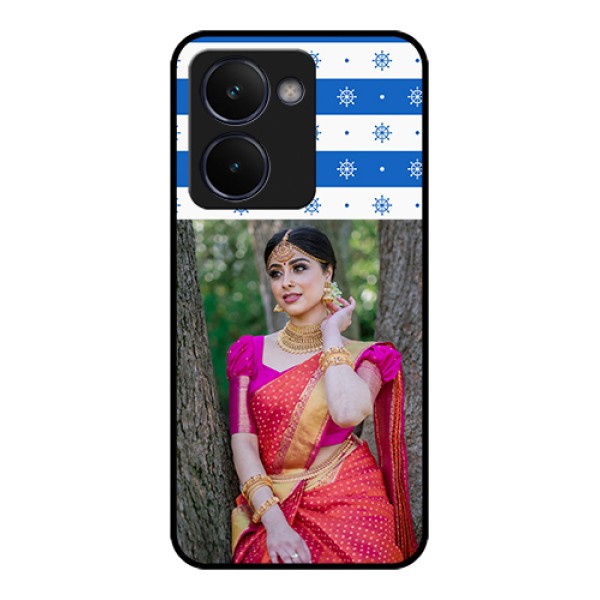 Realme P3 Ultra 5G Custom Glass Phone Case - Snow Pattern Design