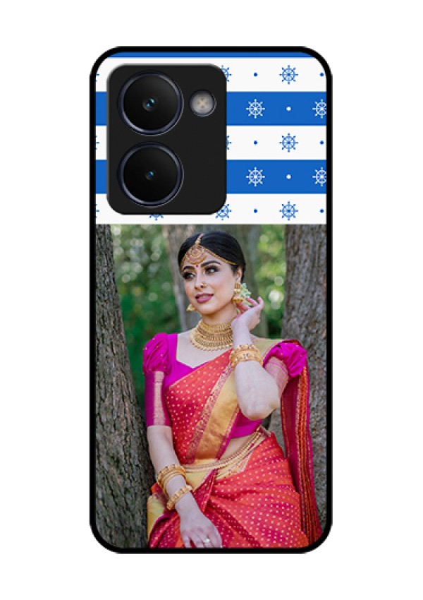 Realme P3 Ultra 5G Custom Glass Phone Case - Snow Pattern Design