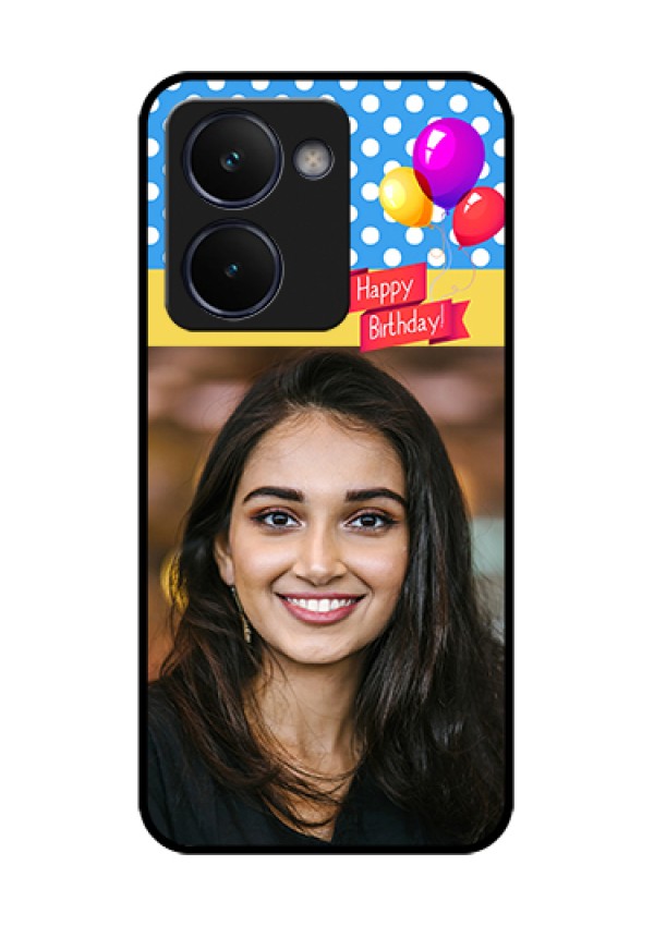 Realme P3 Ultra 5G Custom Glass Phone Case - Happy Birthday Design